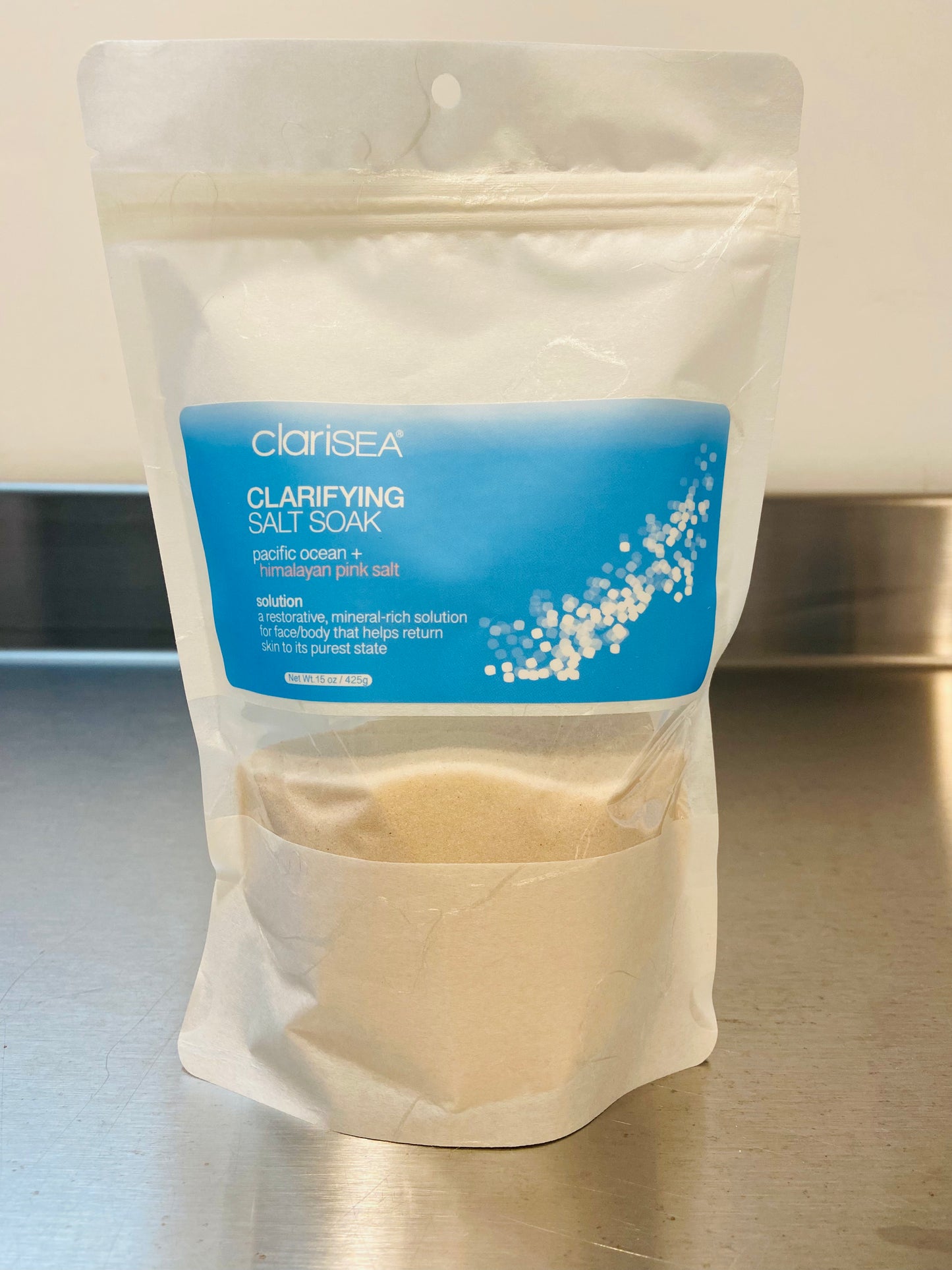 Clarifying Salt Soak: Face