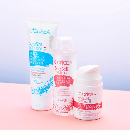 Clear + Glowy Starter Set