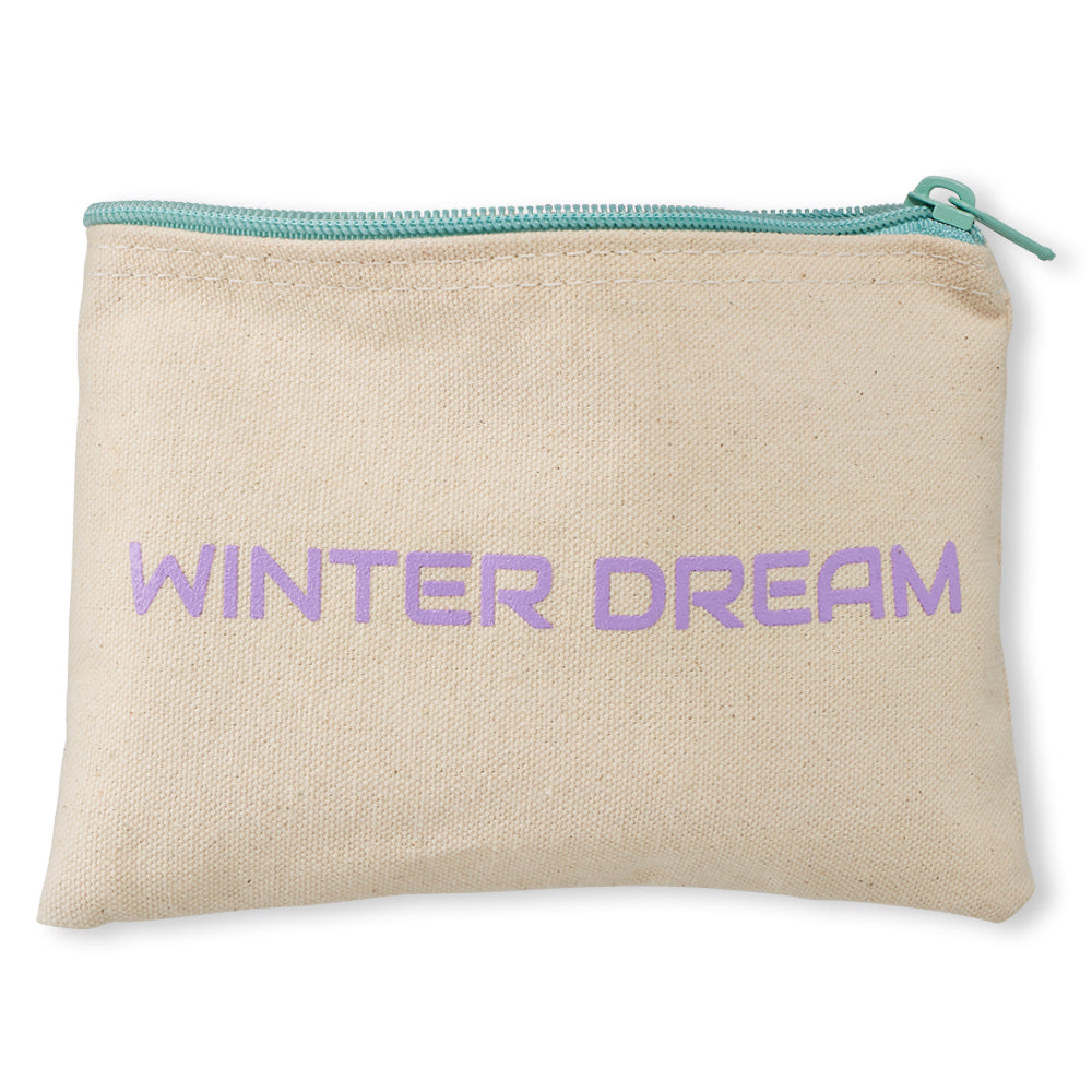 Free WINTER DREAM Canvas Cosmetic Bag